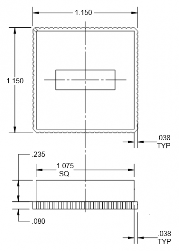 PbS PbSe 256 Element Linear Array Detector